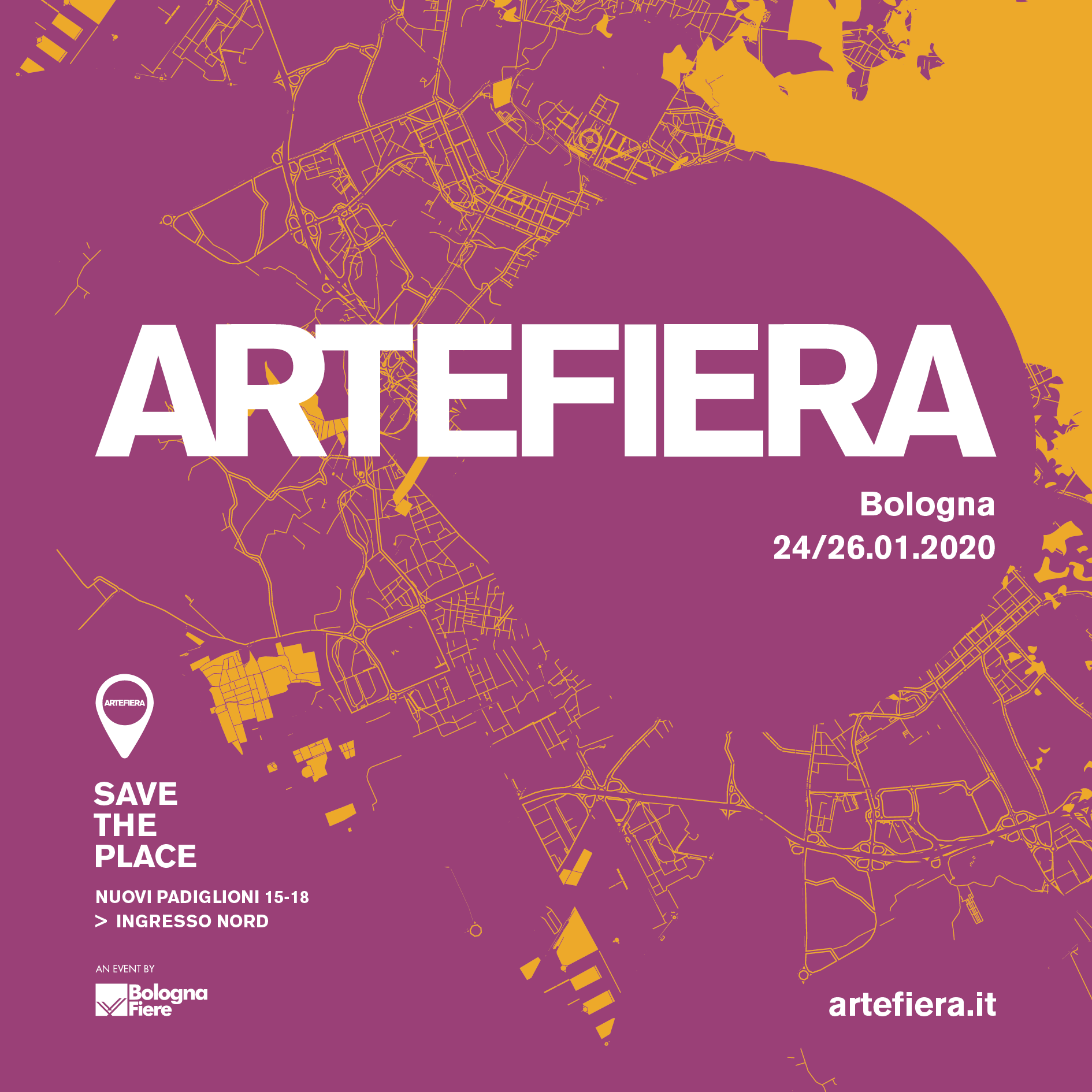 44.ma edizione di Arte Fiera a Bologna dal 24 al 26 gennaio 2020